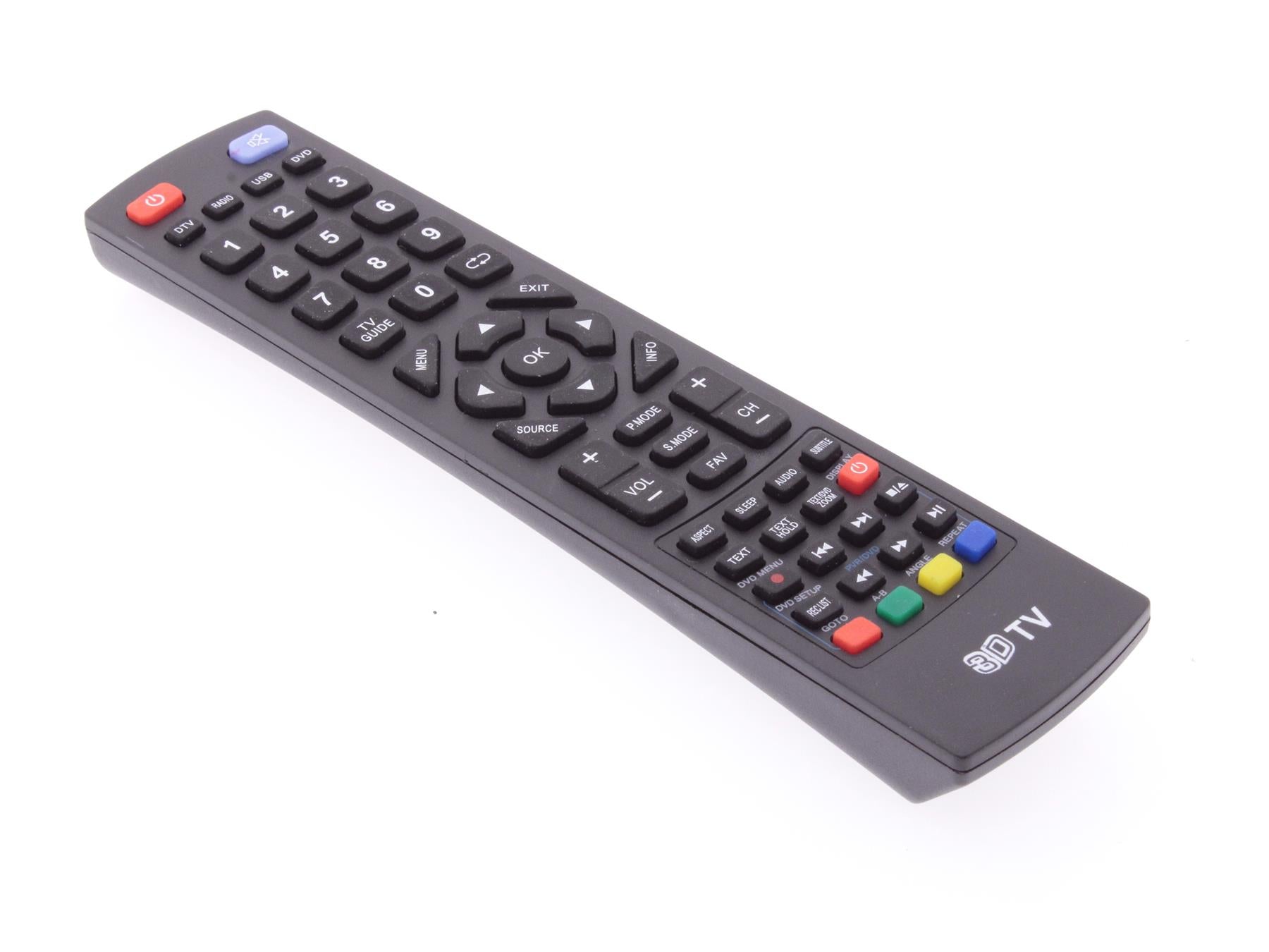 Replacement TV Remote Control for Blaupunkt 3D BLA40-133 BLA40-1380