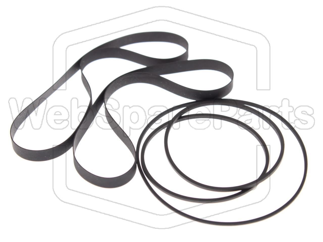 Kit cinghie per piastra a cassette Yamaha KX-W302/U