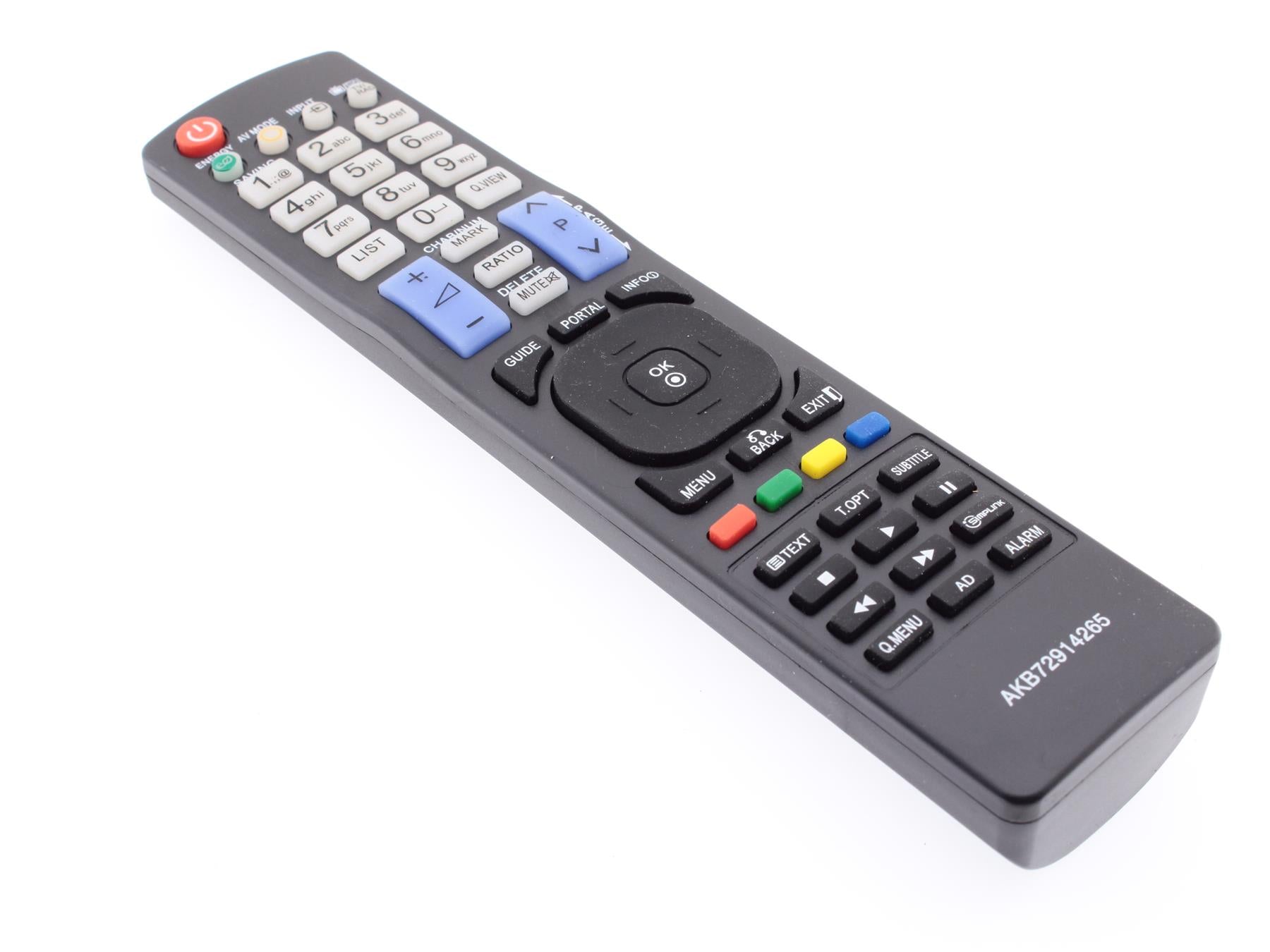 Replacement TV Remote Control for LG AKB72914265