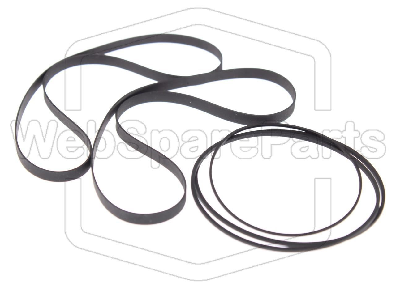Kit cinghie per doppio piastra a cassette Kenwood AX-43