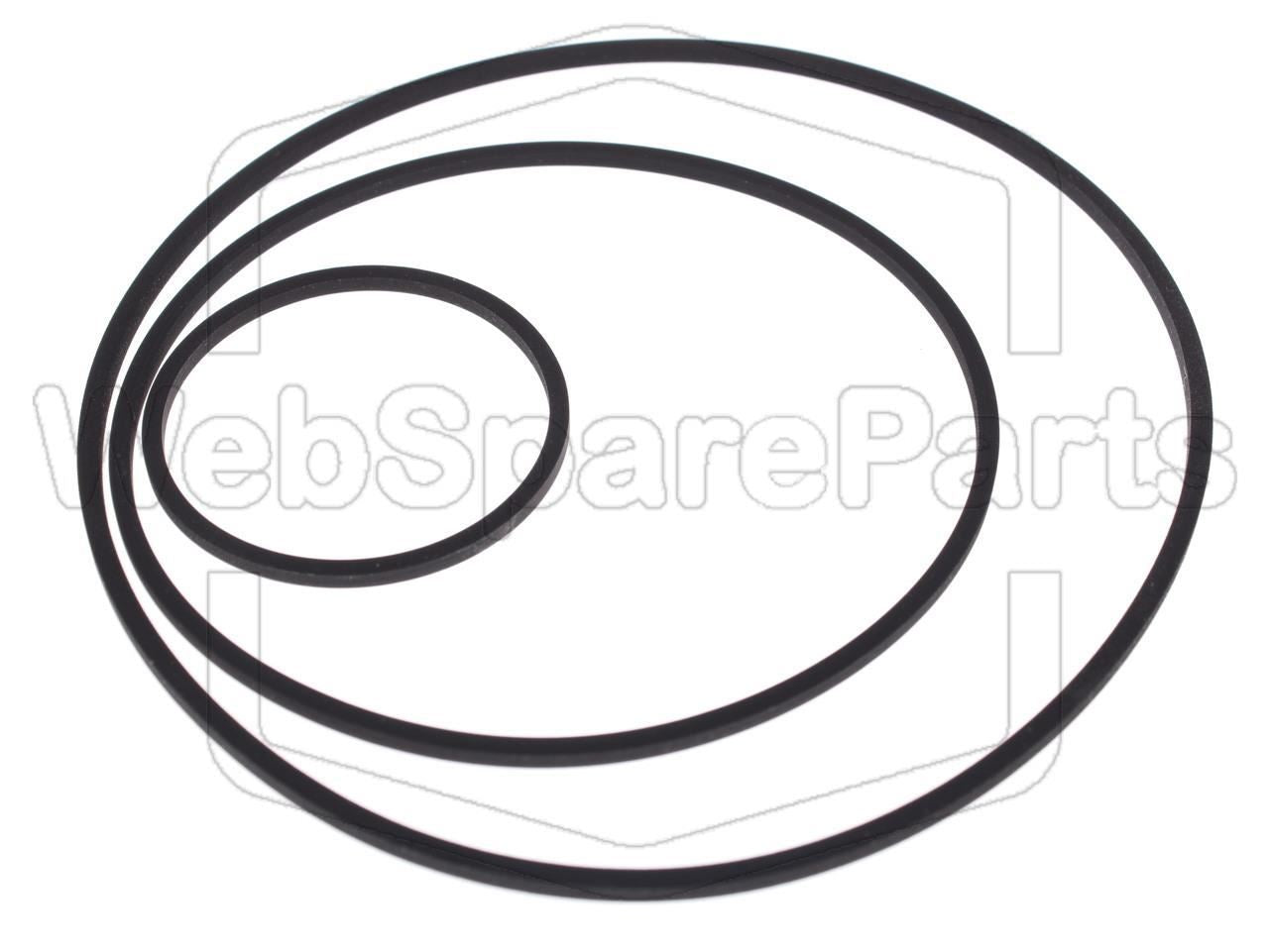 Kit cinghie per videoregistratore Lenco VCR-9901