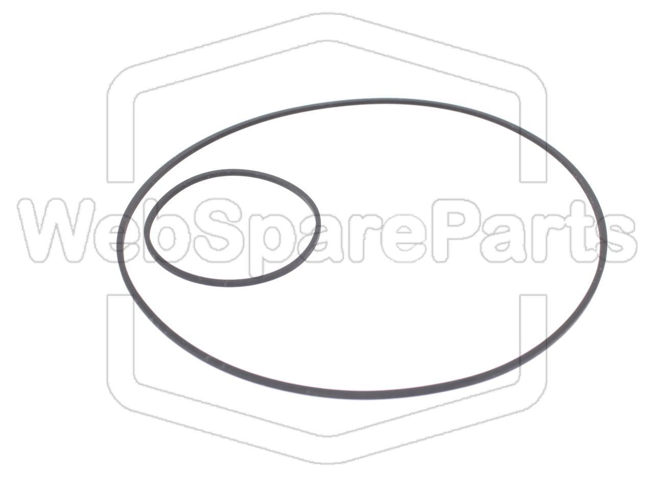 Kit cinghie per lettore cassette Grundig CN500
