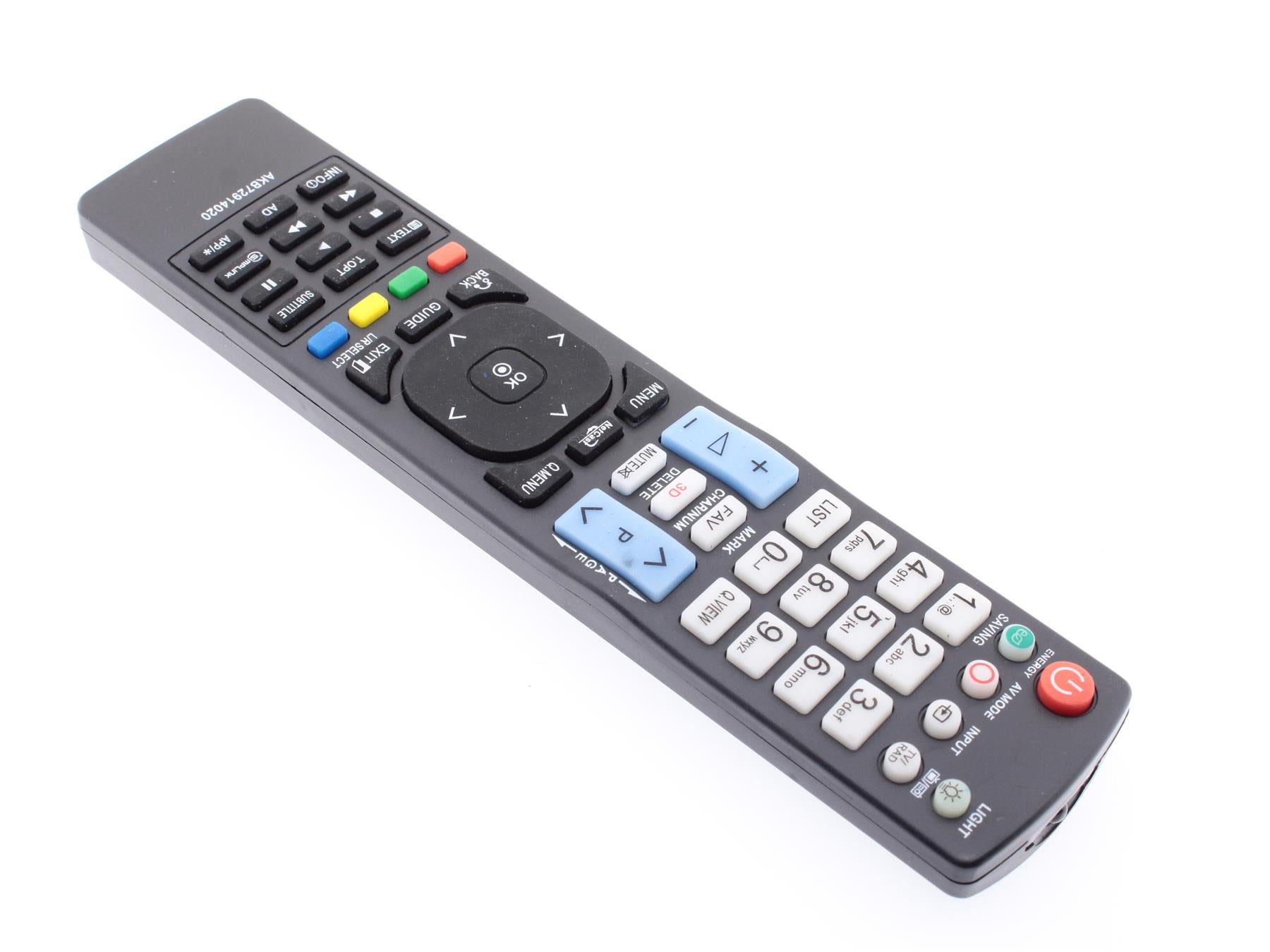 Replacement TV Remote Control for LG AKB72914020