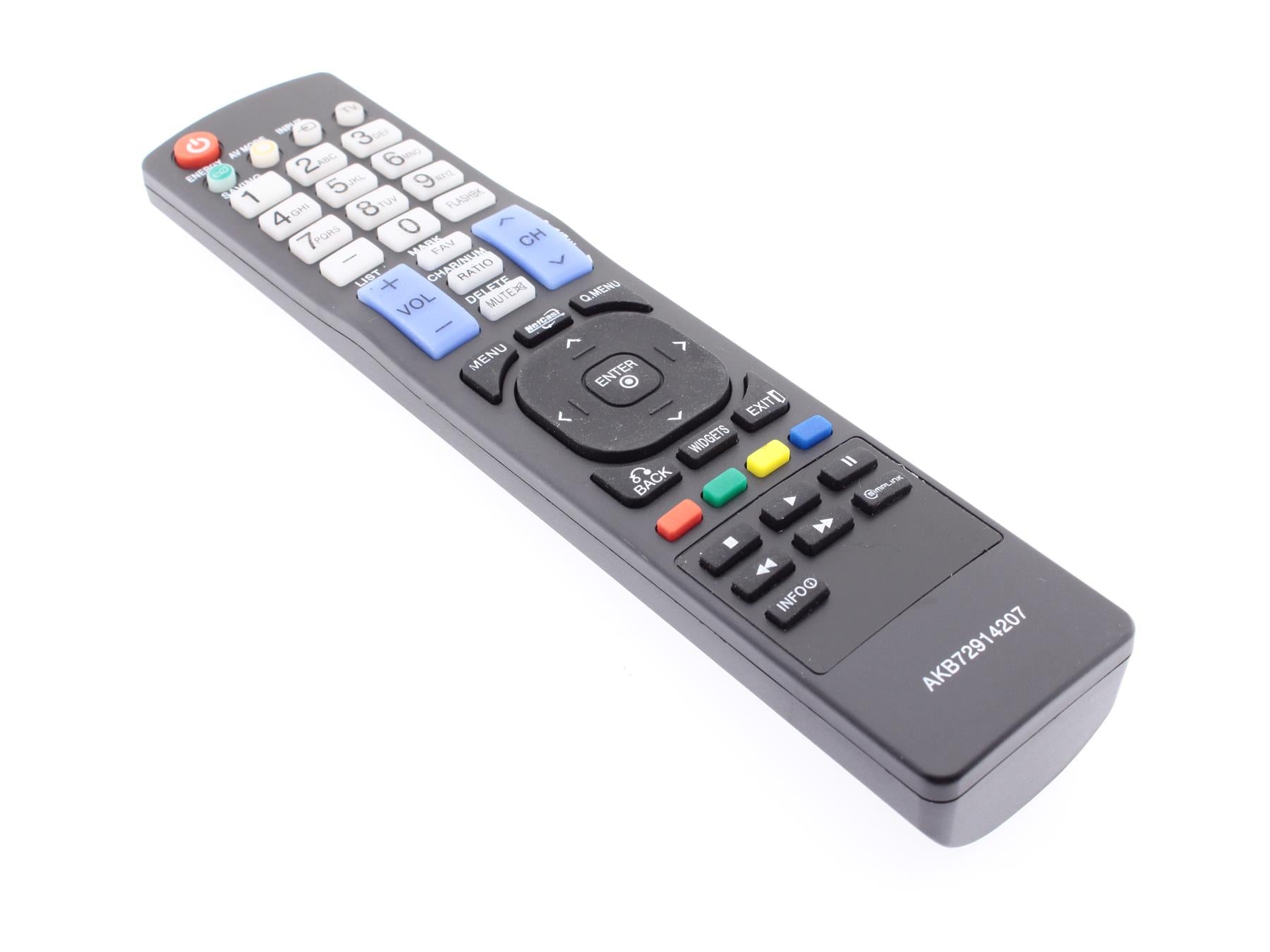 Replacement TV Remote Control for LG AKB72914207