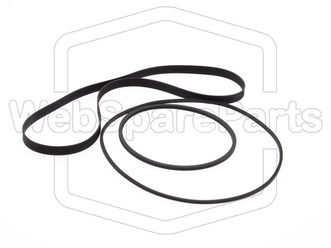 Kit cinghie per piastra a cassette Akai CS-704D