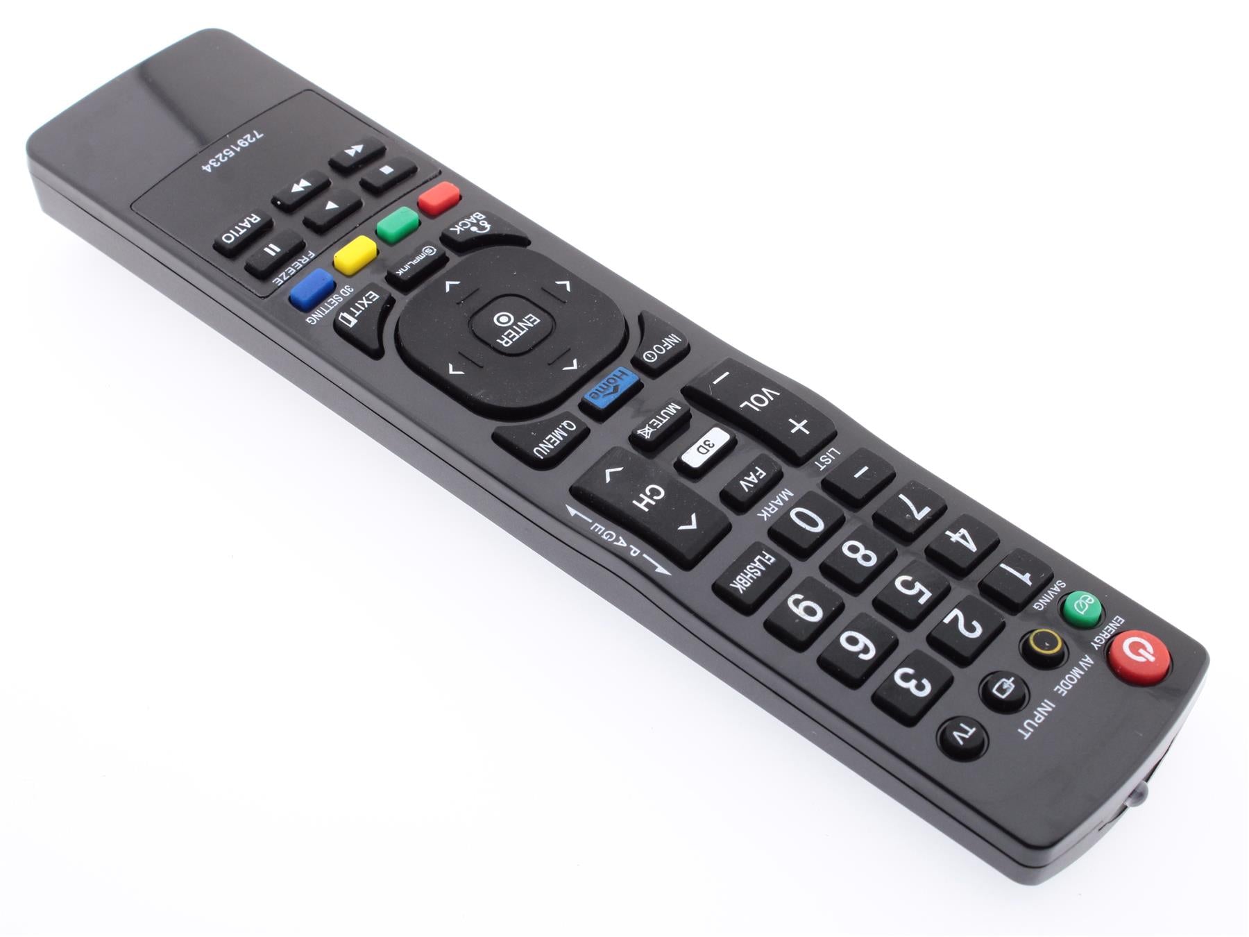 Replacement TV Remote Control for LG AKB72915234