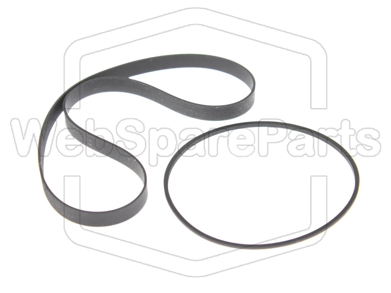 Kit cinghie per piastra a cassette stereo Diora MDS-454