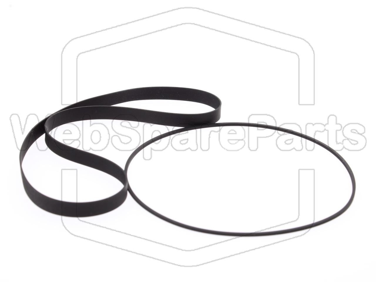 Kit cinghie per piastra a cassette Akai GX-C570DII