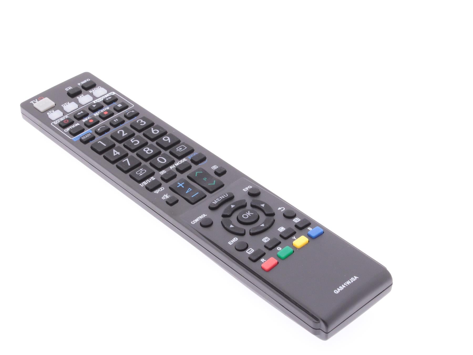 Replacement TV Remote Control for Sharp GA841WJSA