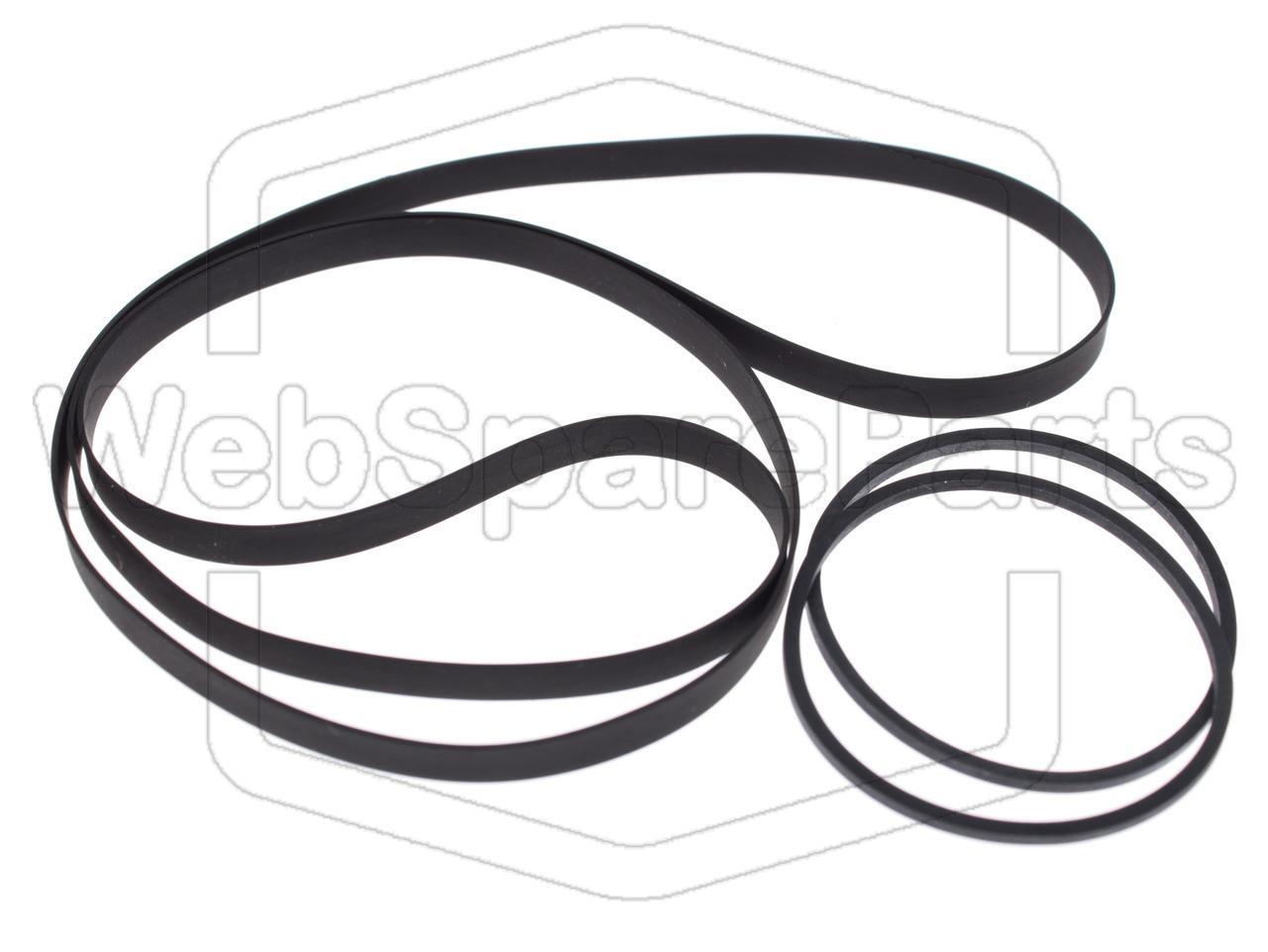 Kit cinghie per giradischi Mitsubishi LT-5V