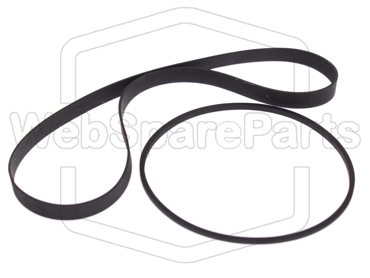 Kit cinghie per lettore cassette Panasonic RX-DT5 Boombox