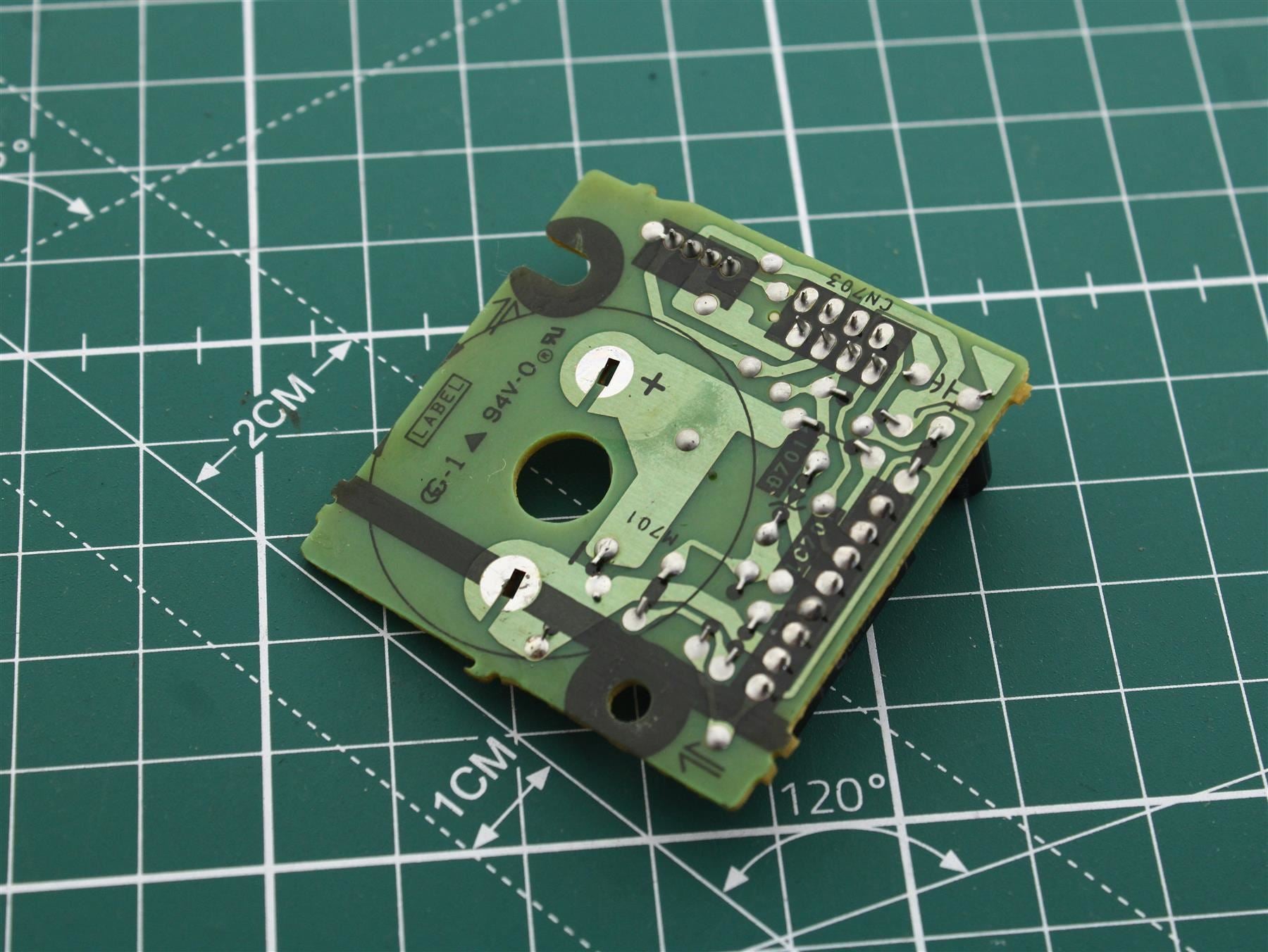 Replacement MOTOR (TURN) BOARD  Pos.(206) for Sony MHC-V515 CD Player Mechanism