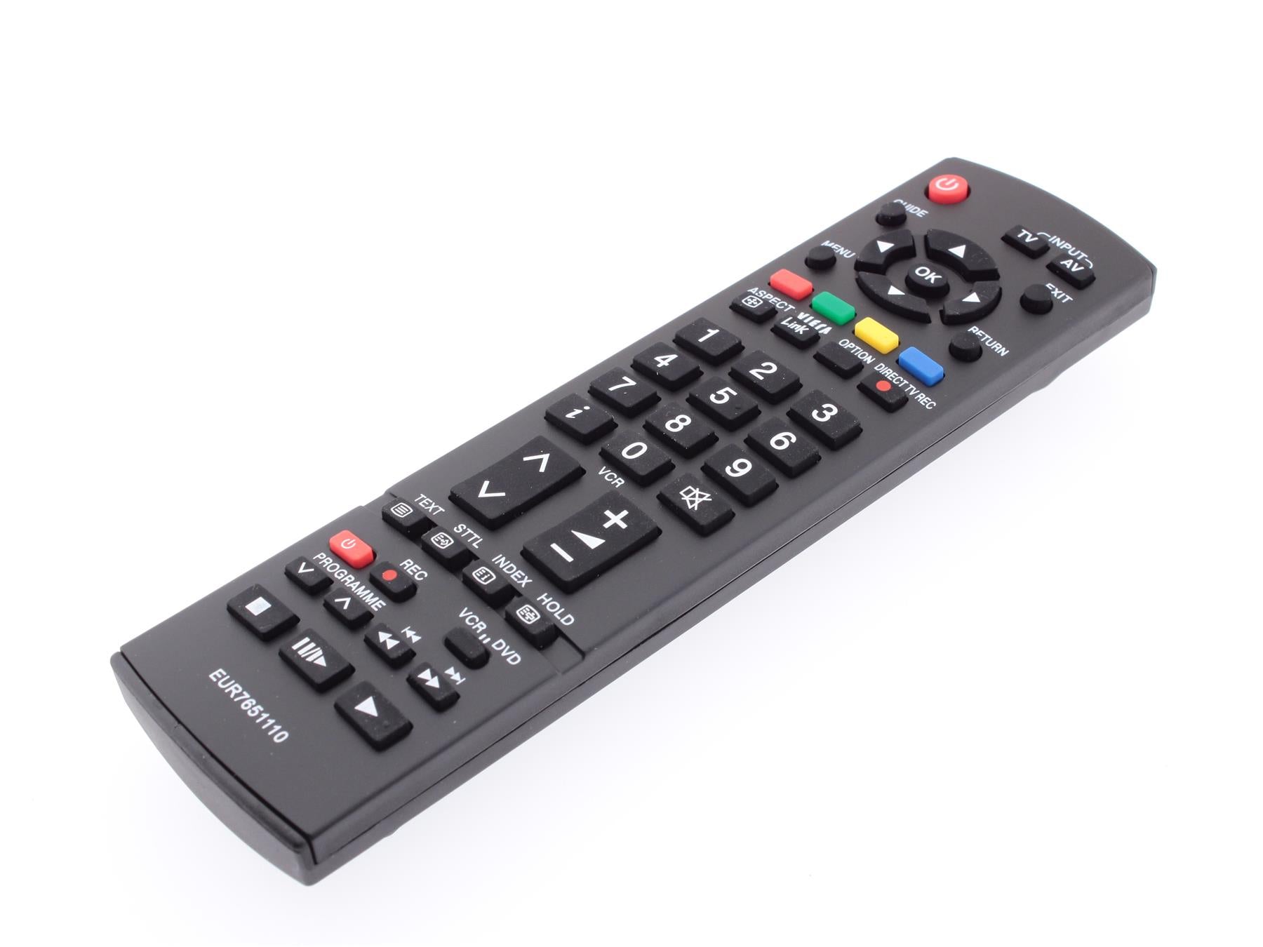 Replacement TV Remote Control for Panasonic EUR7651110
