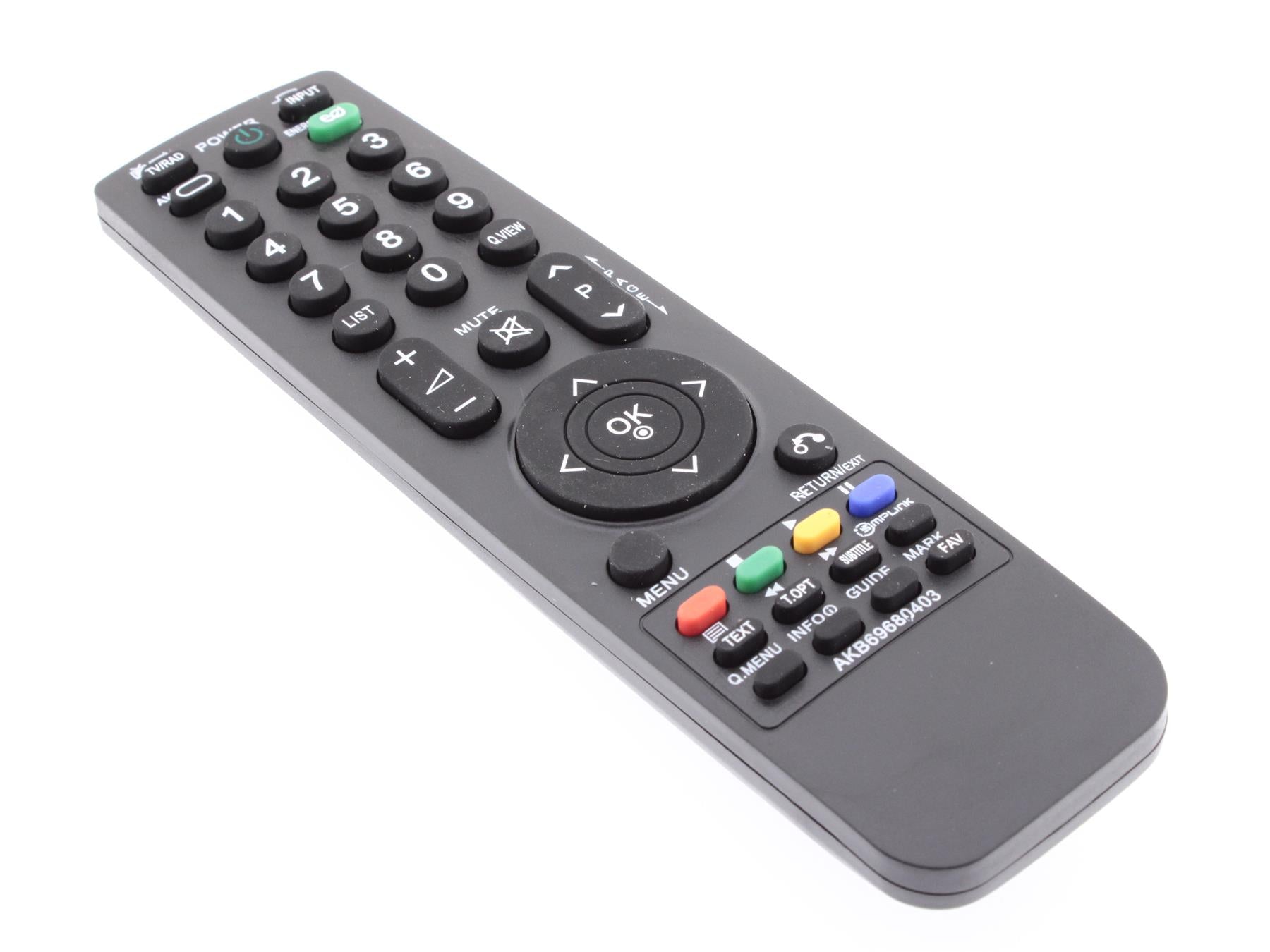 Replacement TV Remote Control for LG AKB69680403
