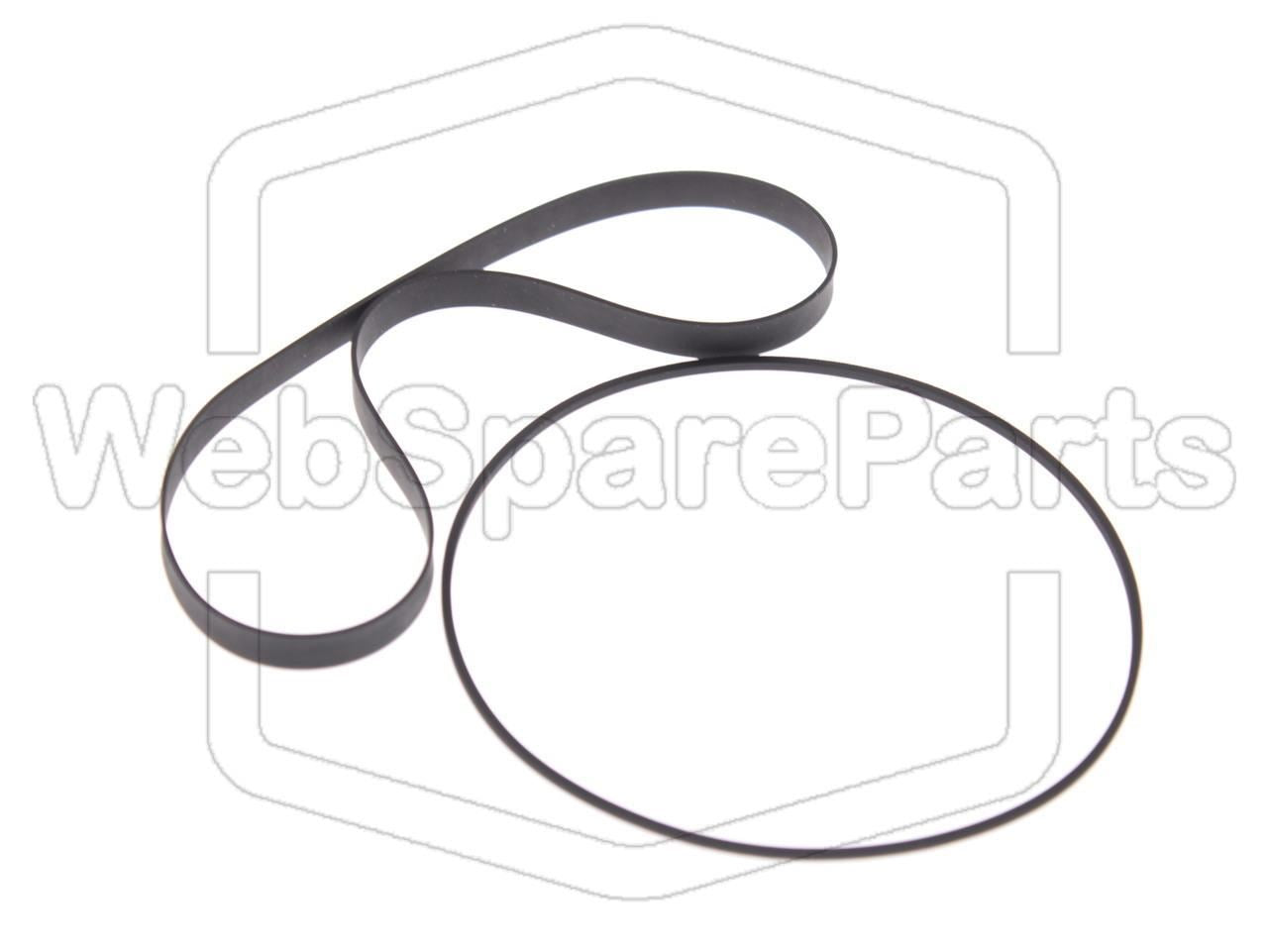 Kit cinghie per piastra a cassette stereo Kenwood KX-5X