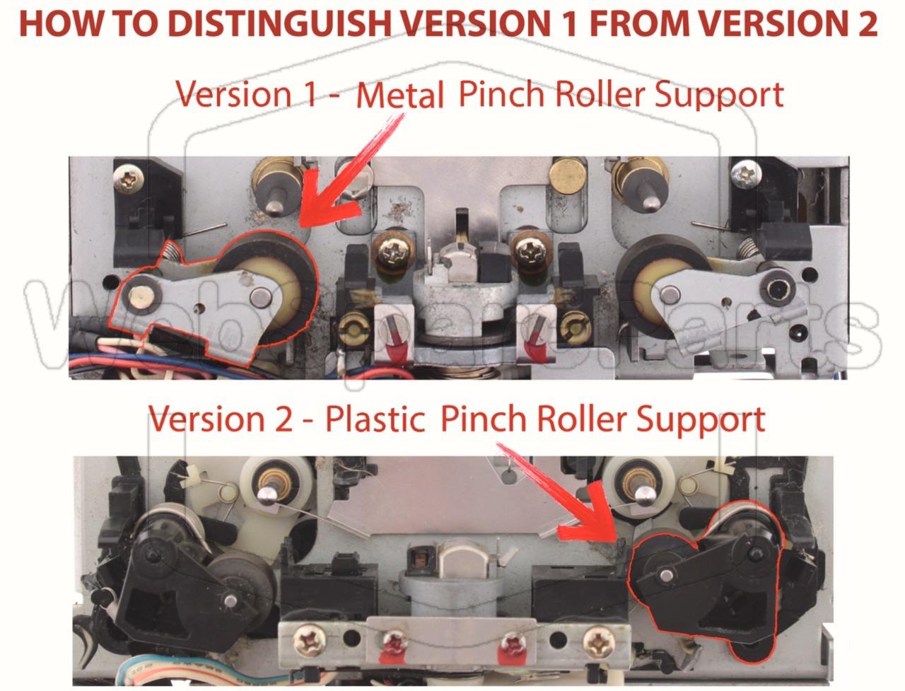 Pinch Roller for Cassette Deck Bang & Olufsen Beocenter 9500 Version 1