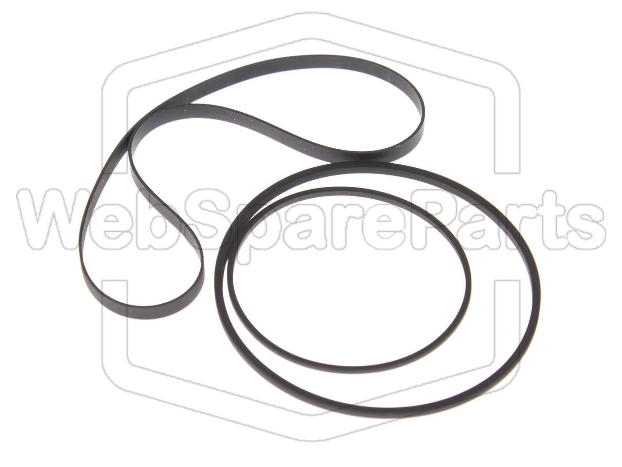 Kit cinghie per piastra a cassette stereo Kenwood XS-E9