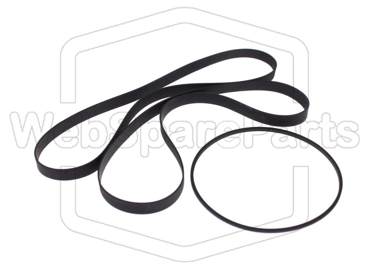 Kit cinghie per piastra a cassette Aiwa FX-W990