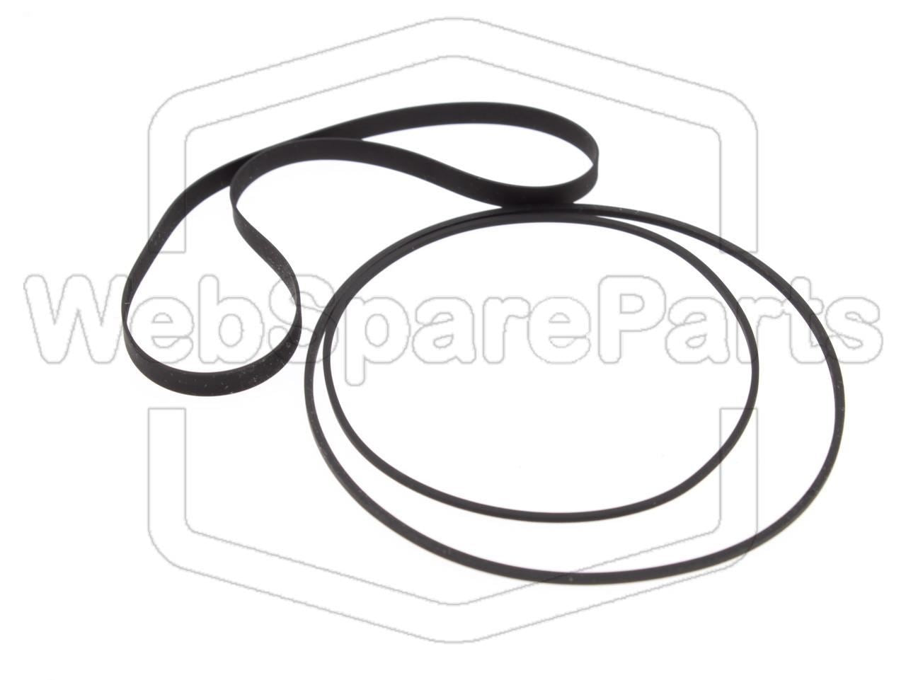 Kit cinghie per piastra a cassette Sansui D-59M