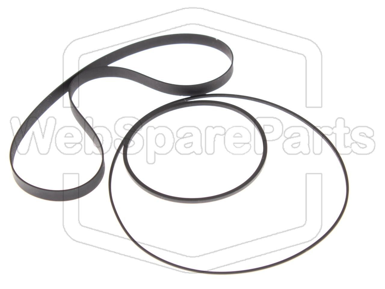 Kit cinghie per piastra a cassette stereo Sony TC-FX500R