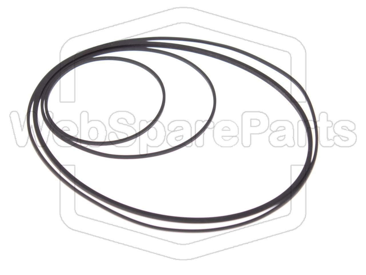 Kit cinghie per piastra a cassette stereo Kenwood KX-502