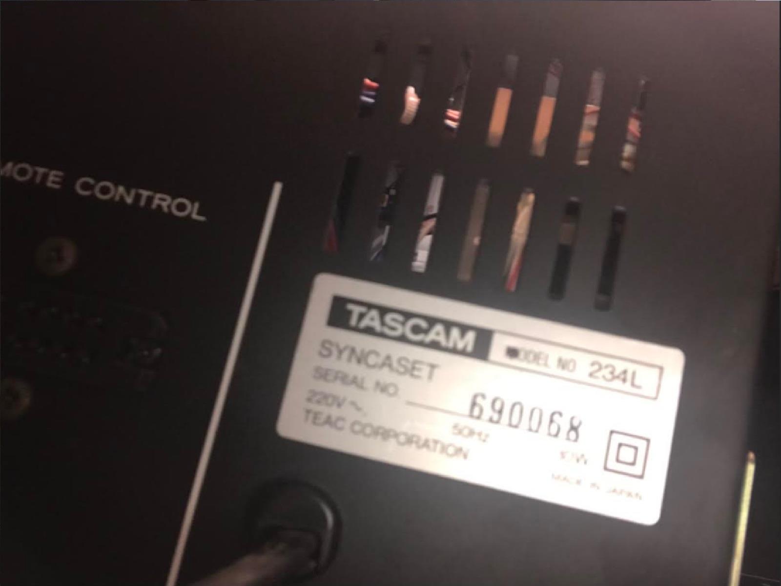 Kit cinghie per lettore cassette Teac Tascam 234 L SYNCASET